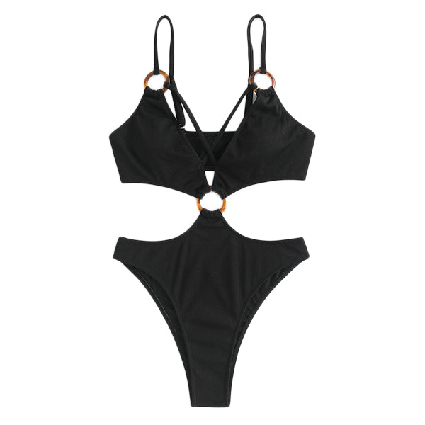 Halle Ribbed One-Piece Swimsuit