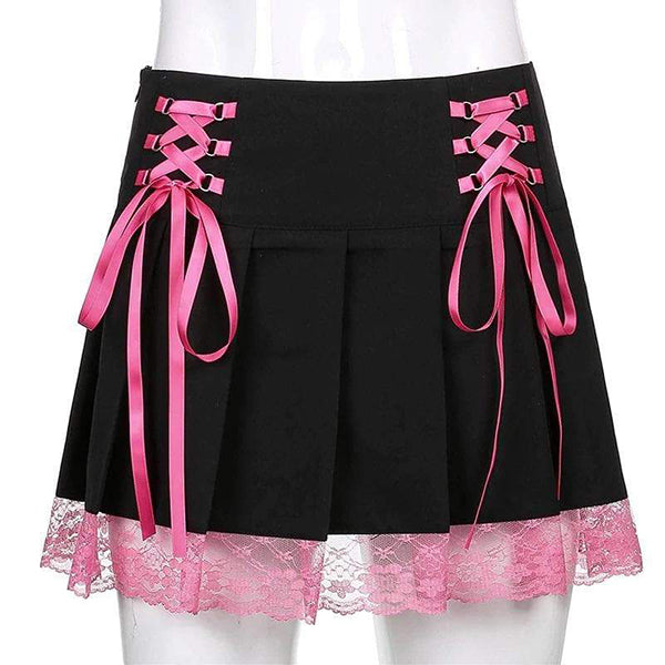 Sweet Gothic Academia Skirt