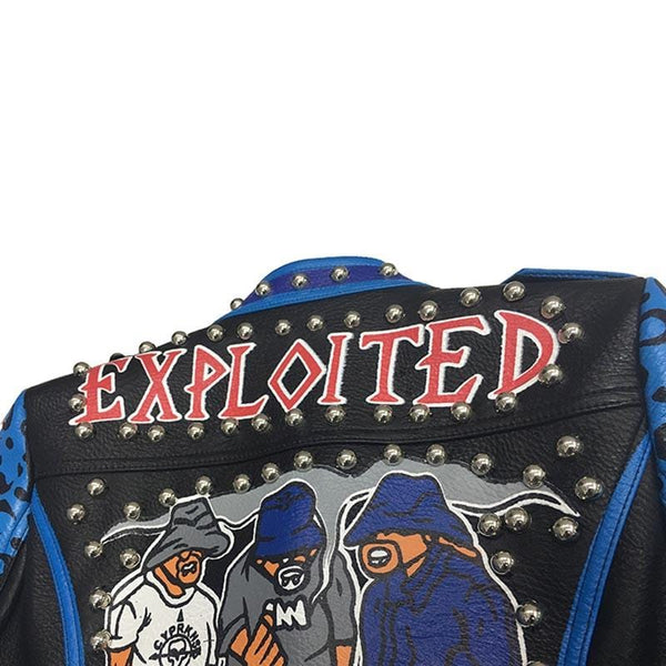 Faux Leather Fashion Rider Jacket