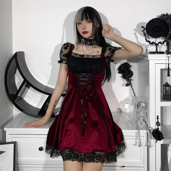 Fashion Vamp Lolita Dress
