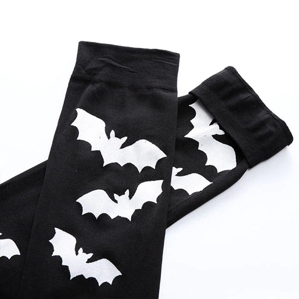 Nocturnal Being Thigh High Socks