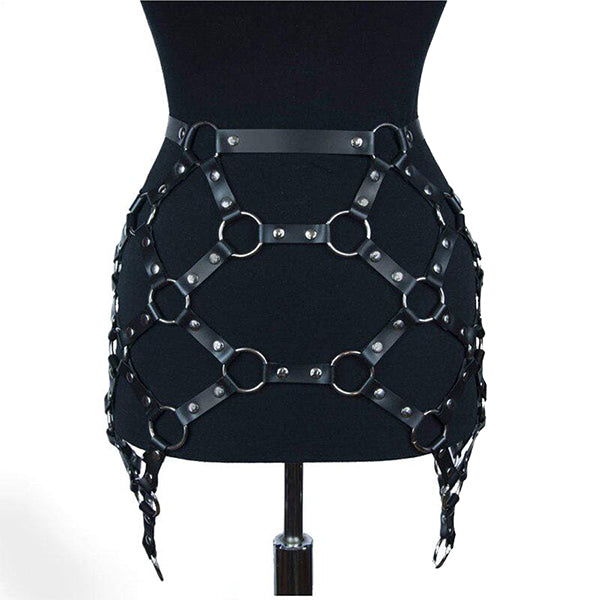 Gothic Skirt Cage Harness