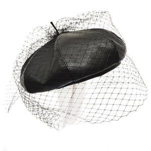 Fishnet Italian Beret Hat