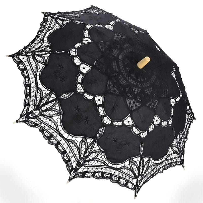 Dark Gothic Lace Umbrella