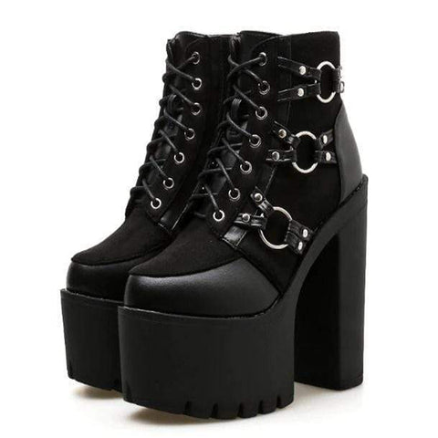 Gothic Harness Boots