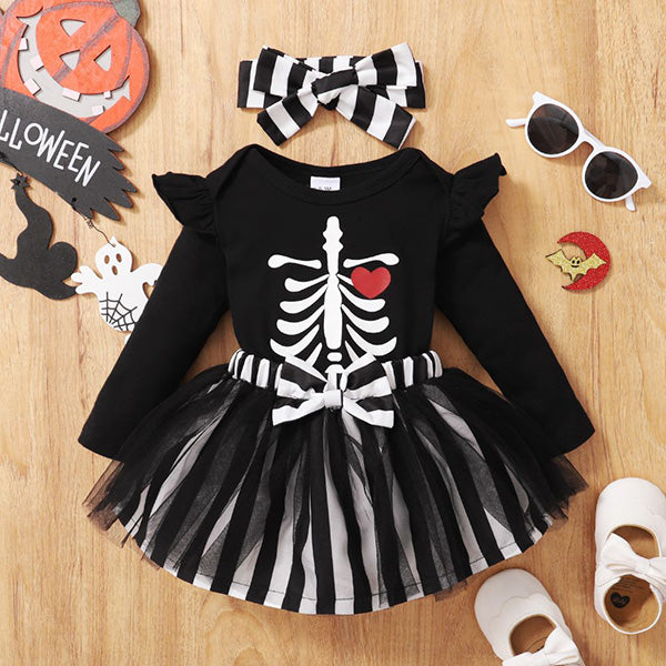 Oh My Skeleton Tutu Outfit
