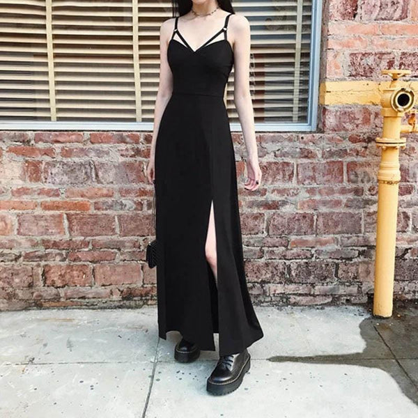 Witch In Disguise Black Summer Dress