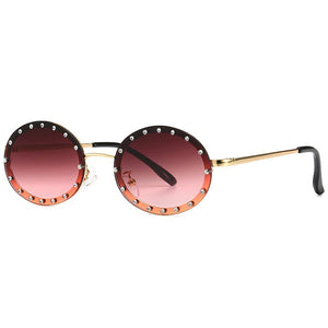 Valentina Studded Vintage Sunglasses