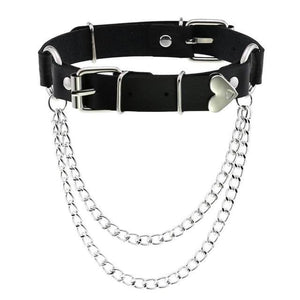 Bad Girl Gothic Choker Necklace