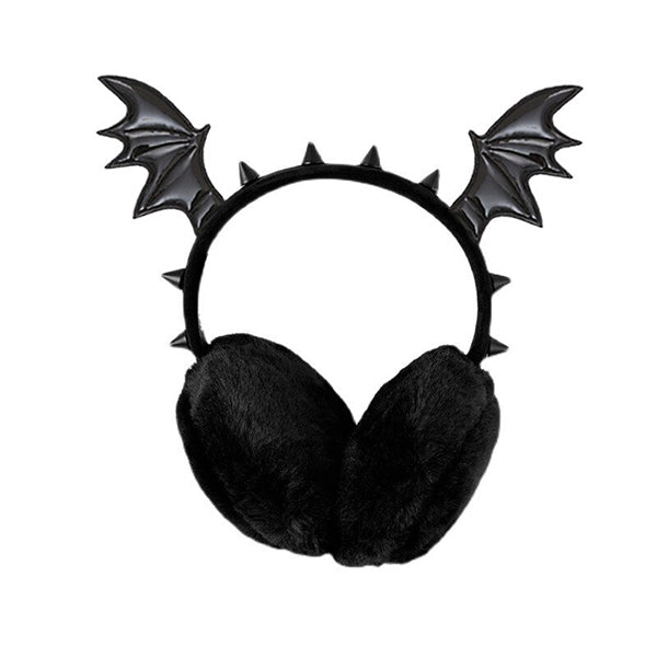 Gothic Bat Wings Earmuffs