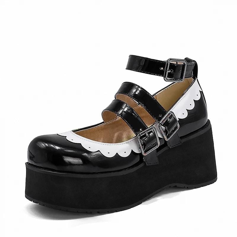 Gothic Mary Jane Platform Shoes