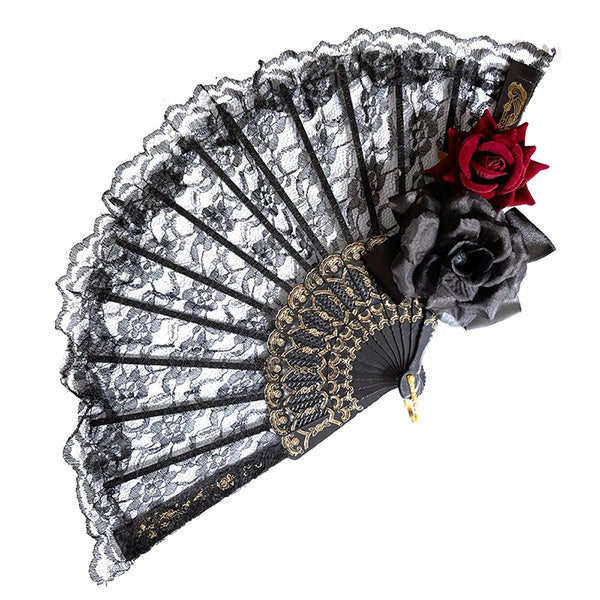 Lolita Black Hand Fan