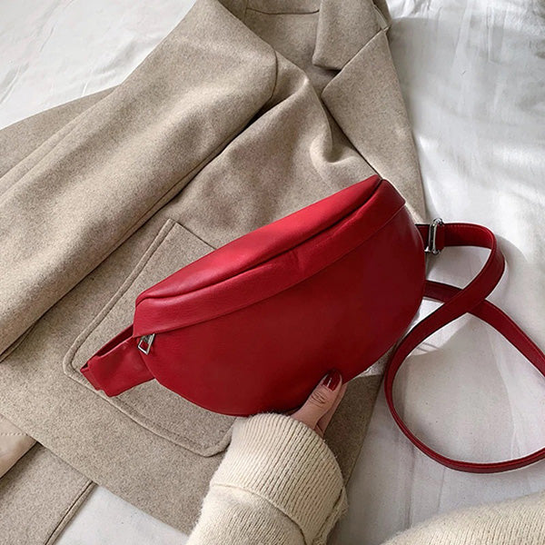 Minimalist Leather Bum Bag