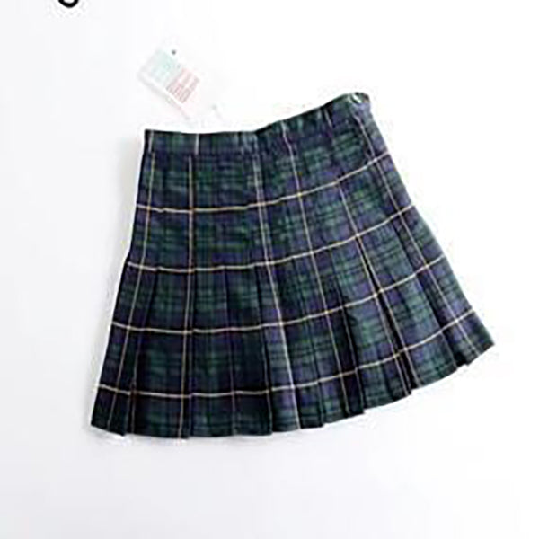 SchoolGirl Plaid Pleated Skirt