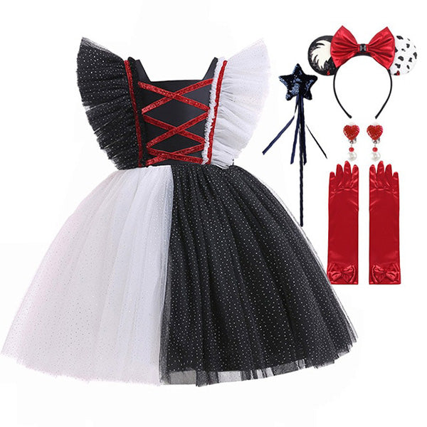 Cruella Deville Inspired Costume Dress