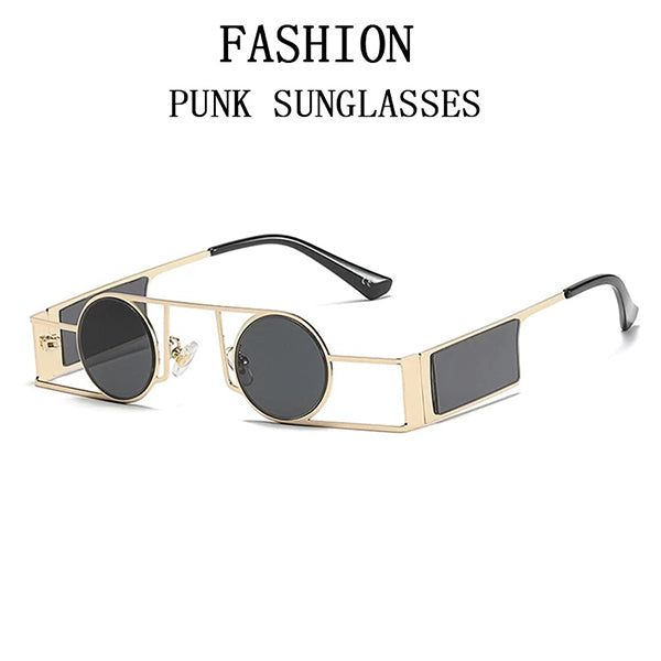 Skylar Round Punk Sunglasses