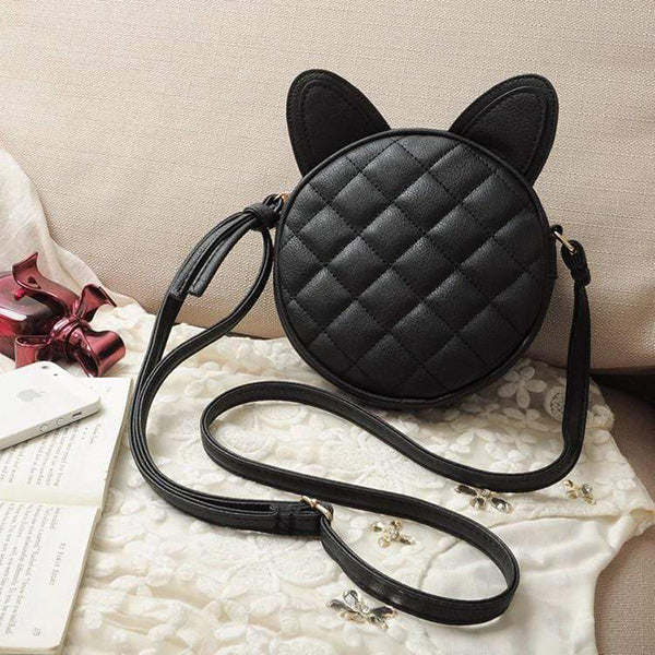 Cute Cat Leather Purse