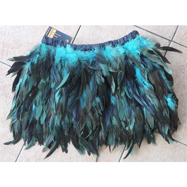 Handmade Mini Feather Skirt