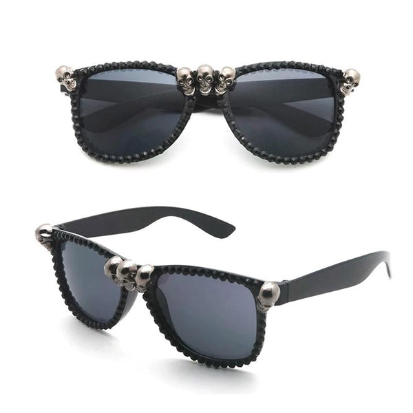 Trendy Skull Retro Sunglasses