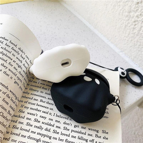 3D Ghost Silicone Airpods Case
