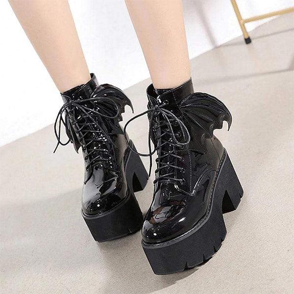 Devil Winged Boots