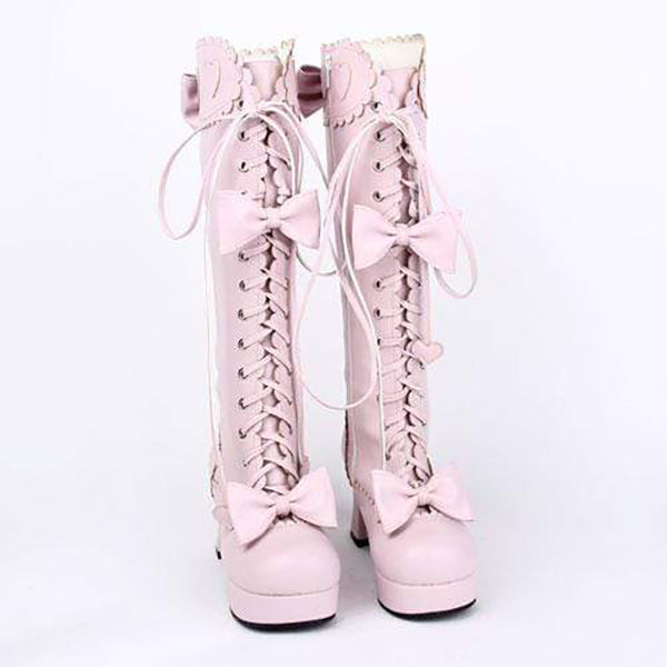 Lolita Bowtie Boots