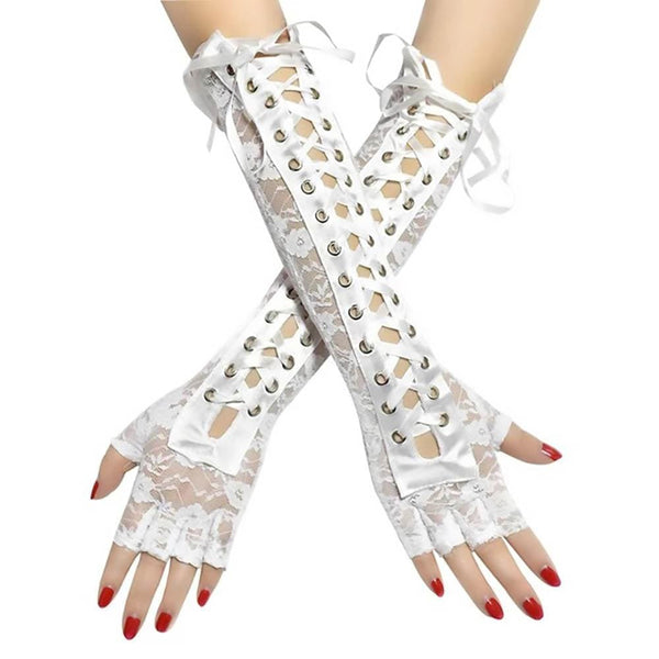 Sexy Gothic Valentine Gloves