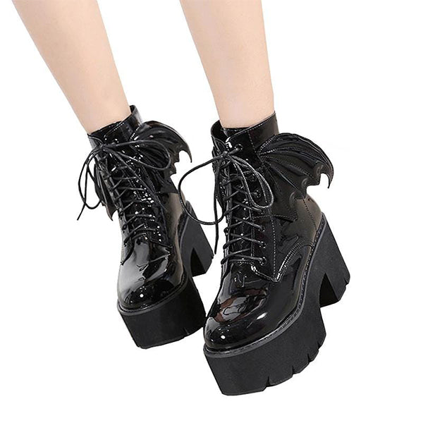 Devil Winged Boots