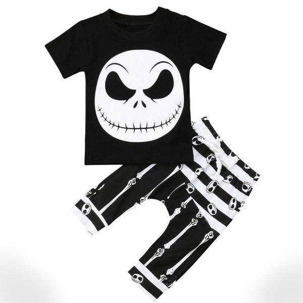 Ghost Skull Baby Outfit