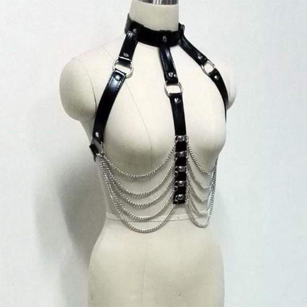 Hot Mess Body Chain Harness & Belt Set