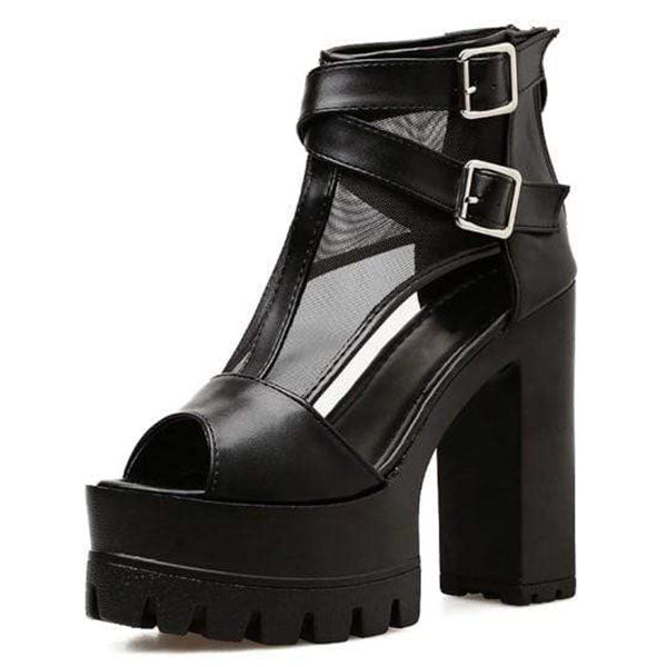 CARLA Gothic Cover Heels Platform Shoes