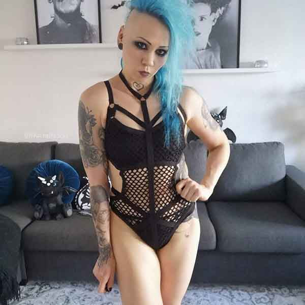 Sexy Fishnet Bondage Bodysuit