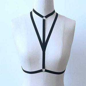 Moonlit Butterfly Sexy Body Harness